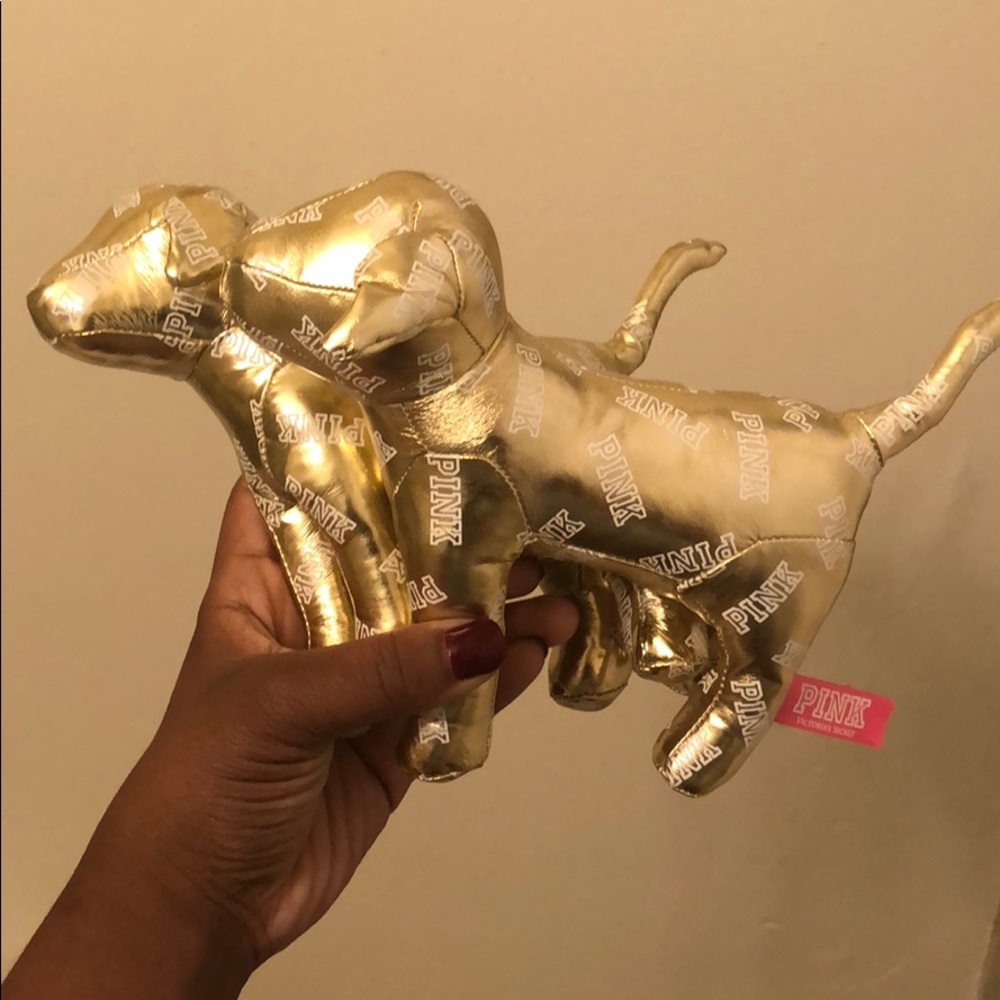 Two Victoria Secret PINK dog 🐕 stuffed animals